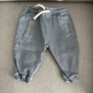 Zara baby pants blue denim 9-12 months